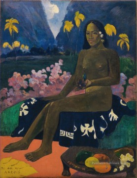 La graine de l’Areoi Paul Gauguin Peinture à l'huile